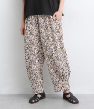 タックバルーンパンツ(ブラウン-F)