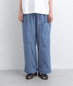 ヴィンテージブロード　ワークパンツ(スチールブルー-F)