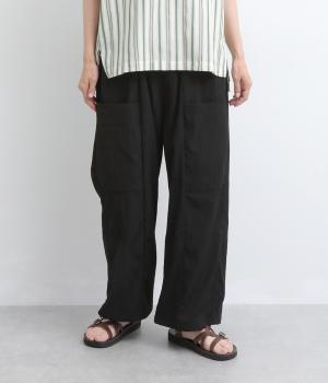 ヴィンテージブロード　ワークパンツ(クロ-F)