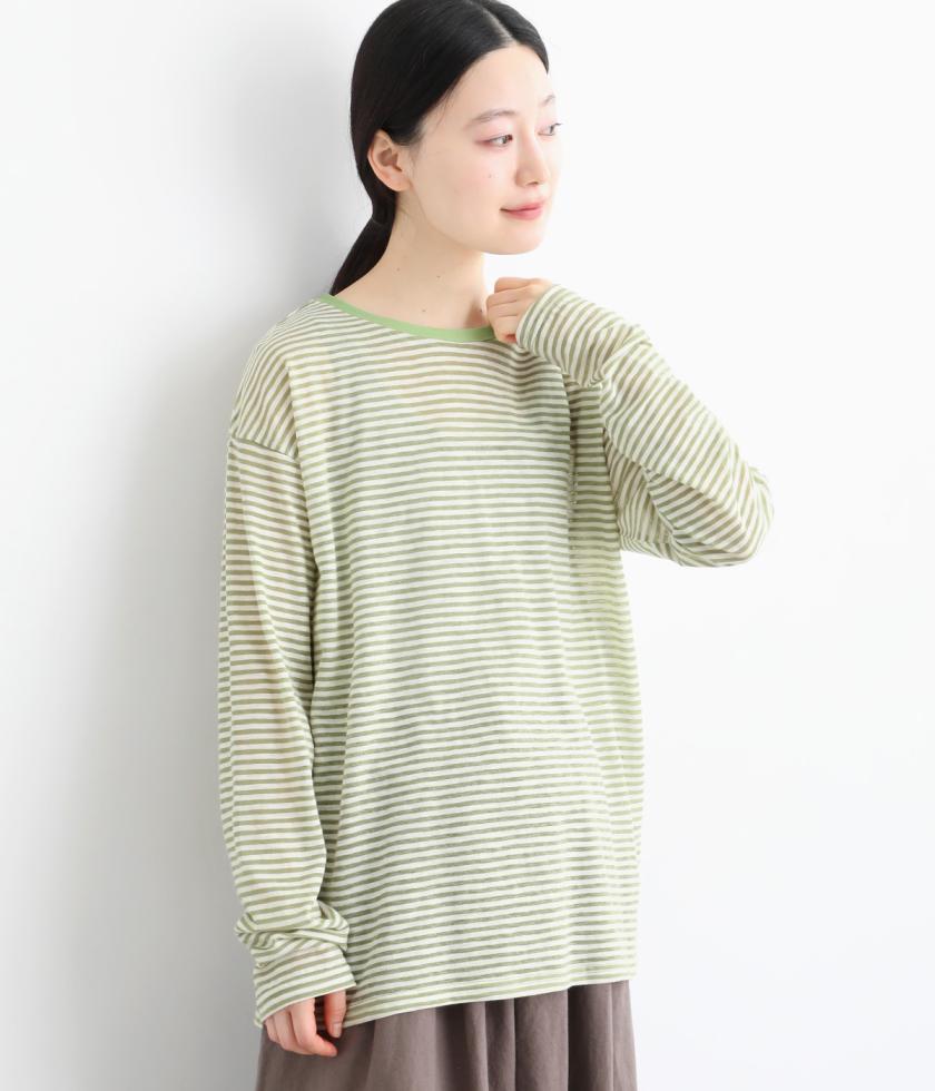 シアーボーダー天竺ロンT
