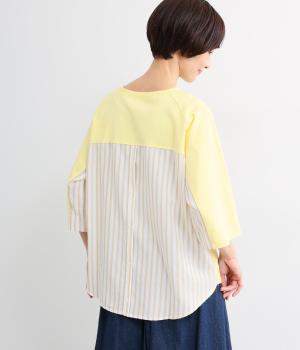 まるっとラグランプルオーバー(ライトイエロー-F)