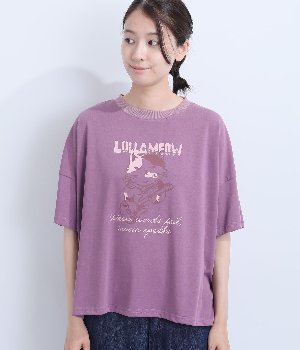 スラブシアー 三毛猫5分袖TEE｜le colis（ルコリ）の商品詳細