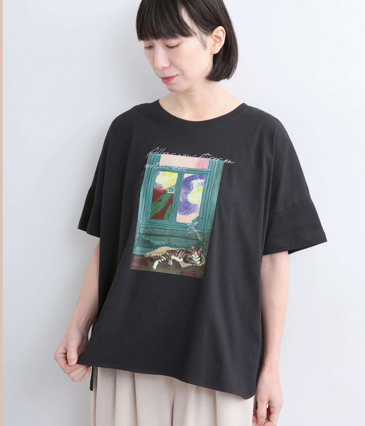 接触冷感 アートプリントTEE｜MAFRAIS（マフレ）の商品詳細