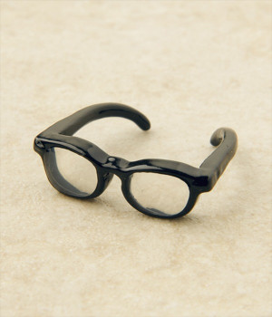 黒縁めがねのリング(ブラック-ONESIZE)