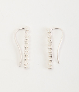 小粒パールピアス(シルバー-ONESIZE)