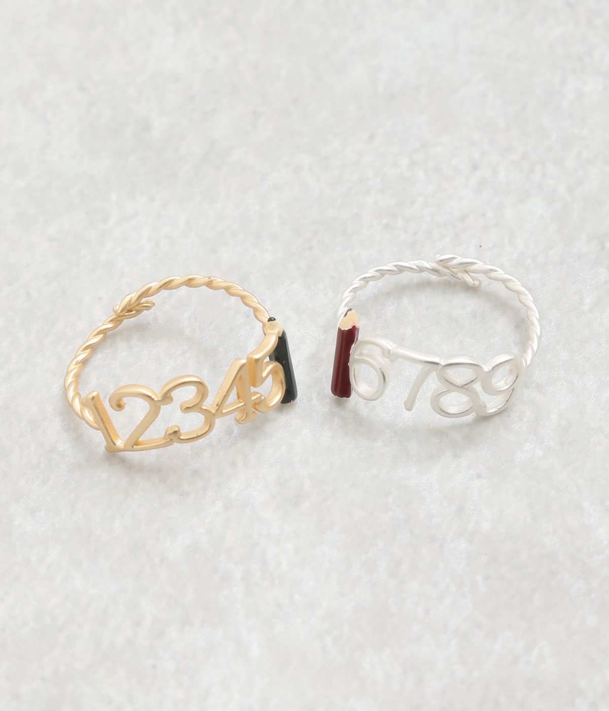 数字のリング(カラー1-ONESIZE)