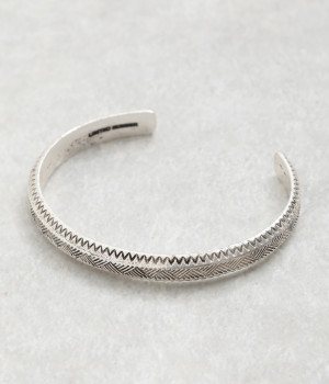 vintage like細バングル(シルバー-ONESIZE)