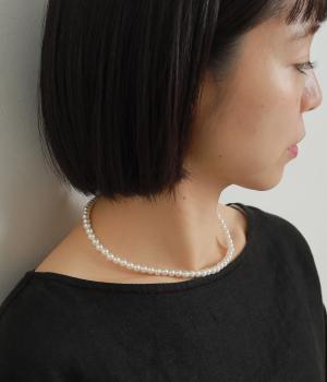 6mmパールネックレス