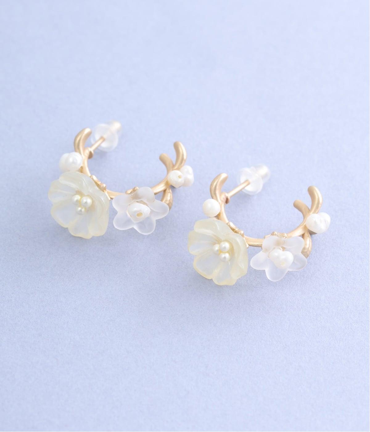 *お花と崩し淡路のアシメピアス*【No.152】 お花と崩し淡路のアシメピアス*【No.111】 お花と崩し淡路の