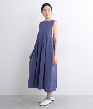 コットンリネンキャンブリックジャンパースカート