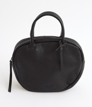 カウレザー オーバルボストン(ブラック-ONESIZE)