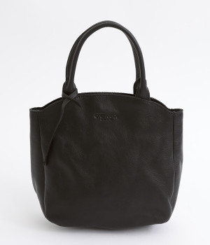 カウレザー アーチミニトート(ブラック-ONESIZE)