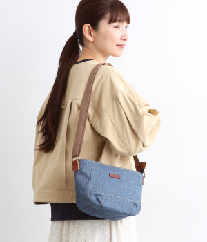 デニムショルダー(ネイビー-ONESIZE)