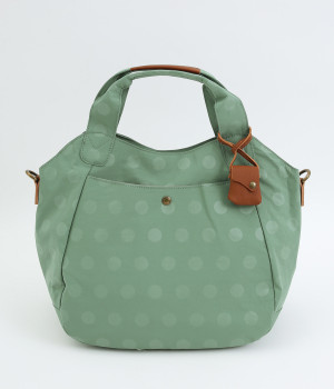 ナイロンドット 2WAYトート(ライトグリーン-ONESIZE)