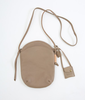 カウレザー　ミニサコッシュ(グレーベージュ-ONESIZE)