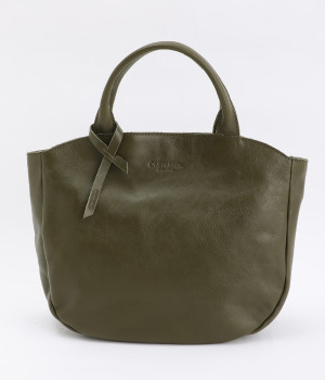 カウレザー　アーチトート(グリーン-ONESIZE)