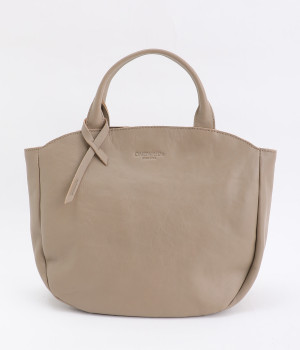 カウレザー　アーチトート(グレーベージュ-ONESIZE)