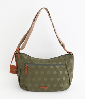 ナイロンドット　ラージショルダー(カーキ-ONESIZE)