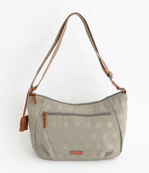 ナイロンドット　ラージショルダー(ライトグレー-ONESIZE)