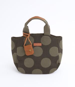 ドットニットトート(カーキ-ONESIZE)