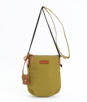 リンクルナイロンC ミニサコッシュ(オリーブ-ONESIZE)