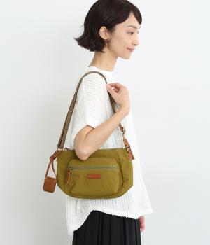 リンクルナイロンC ショルダー(オリーブ-ONESIZE)