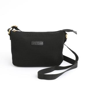 ポリエステルニットショルダー(ブラック-ONESIZE)