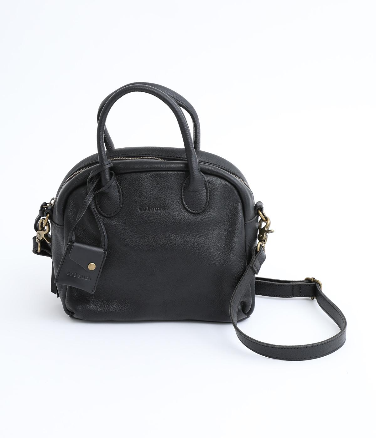 カウレザーボストン(ブラック-ONESIZE)