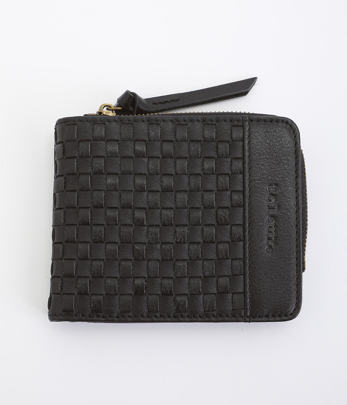 ホソメッシュ　フタツオリウォレット(ブラック-ONESIZE)