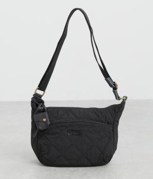 ナイロンキルティングショルダー(ブラック-F)