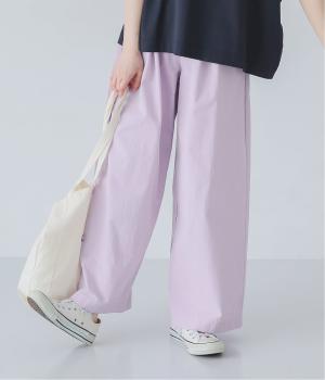 ドロストイージーワイドパンツ(ラベンダー-F)