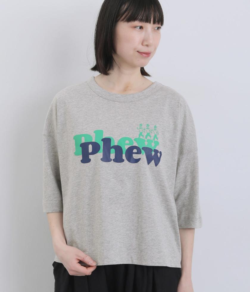 Phewおじさんプリントカットソー