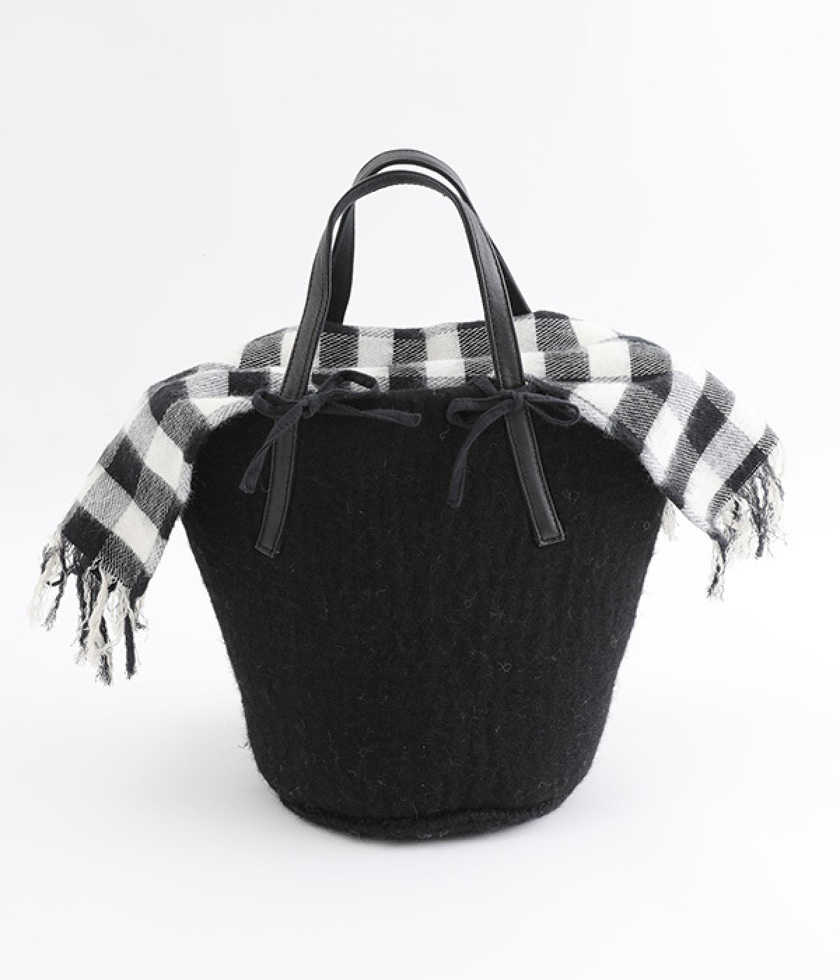 ソーモヘアバッグ(ブラック-ONESIZE)