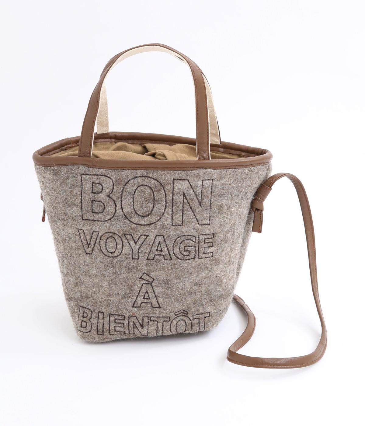 ボンボヤージュバッグ(ブラウン-F)