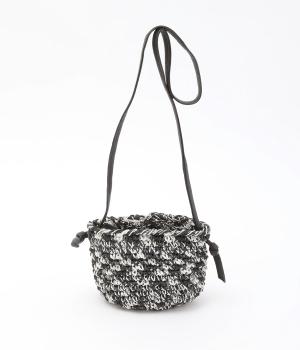 Mini Shoulder Bag(ブラックミックス-F)