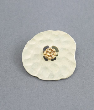 ニュアンスフラワー　ブローチ