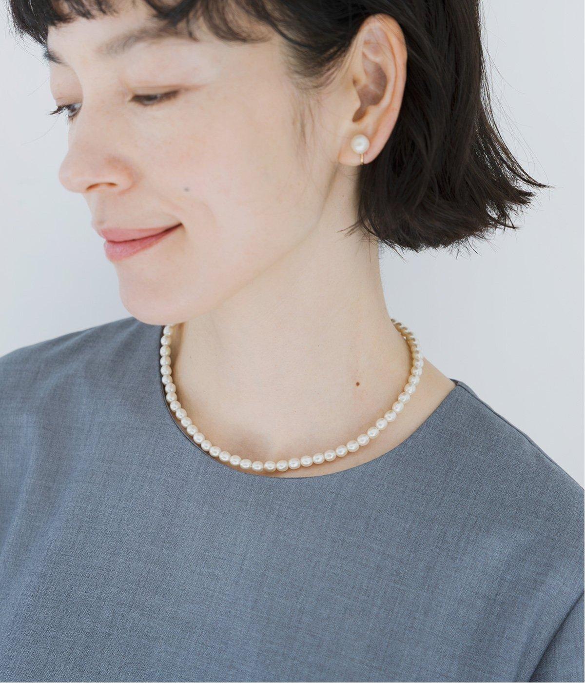 レシンバロックパールショートネックレス(GD-F)