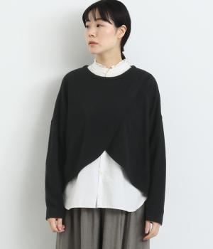 ウール混ボレロ(ブラック-F)