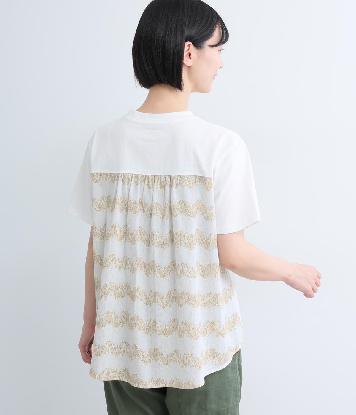 チューリップ　バック切替プルオーバー(オフホワイト-F)