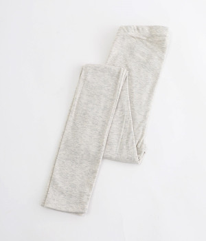 コットンフライス無地レギンス(オートミール-ONESIZE)