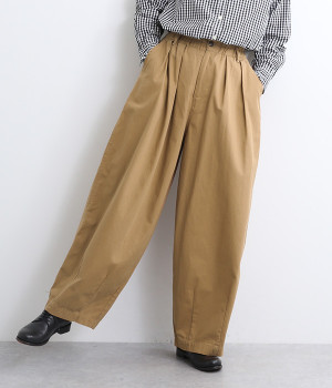 コットンダンプサーカスパンツ(ベージュ-ONESIZE)