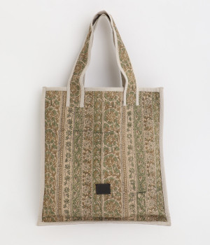 ハンドブロックプリントトート