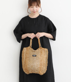 ビッグトート プレーン(ブラウン-ONESIZE)