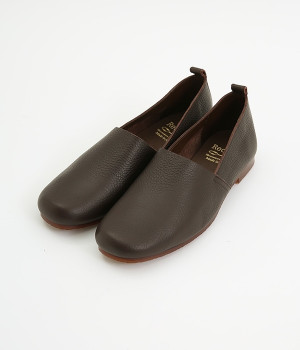 Lカットスリッポン(ダークブラウン-240)