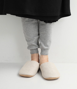 【Cion】オーバーレギンス(グレー-ONESIZE)