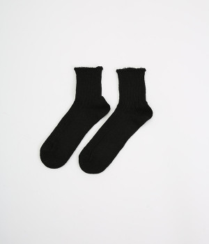 シャインソックス　basic(ブラック-ONESIZE)