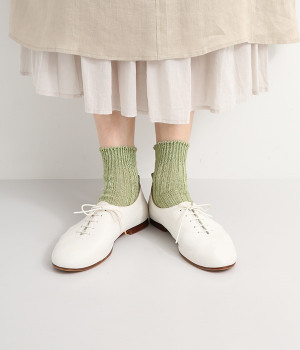 シャインソックス(ライトグリーン-ONESIZE)