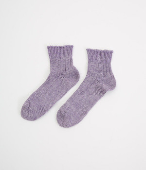 シャインソックス(ラベンダー-ONESIZE)