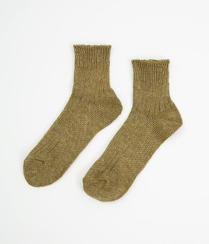 シャインソックス(カーキ-ONESIZE)