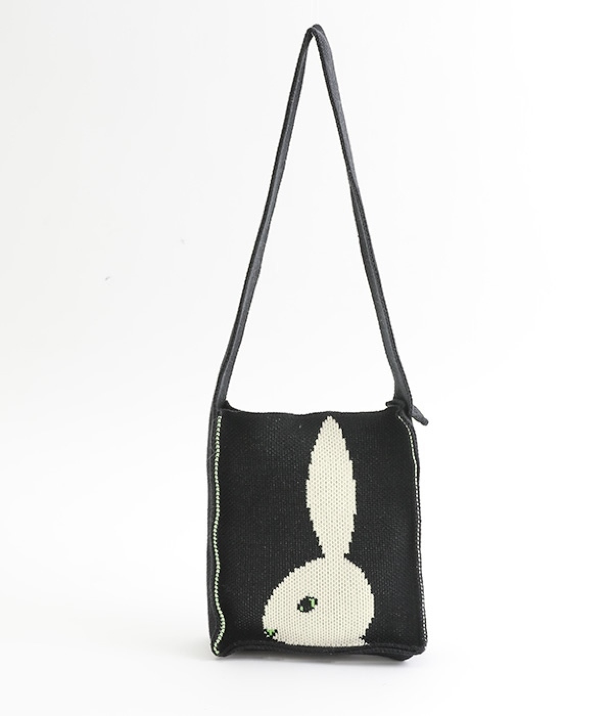 うさぎショルダーバッグ(ブラック-ONESIZE)